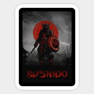 Bushido War Sticker